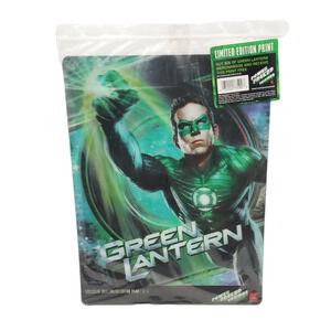 DC Comics Green Lantern Movie Lenticular 11" x 14" Limited Edition Print 2011